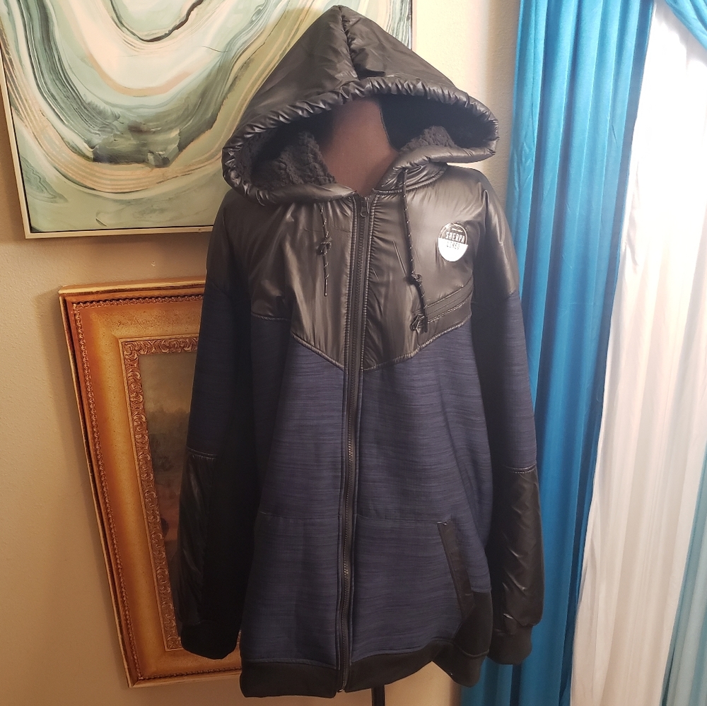 Nwt mens 5xl sherpa lined hoodie